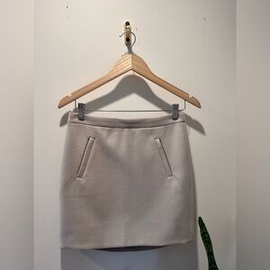 J. Crew • Wool Pencil Skirt with Front Welt Pockets